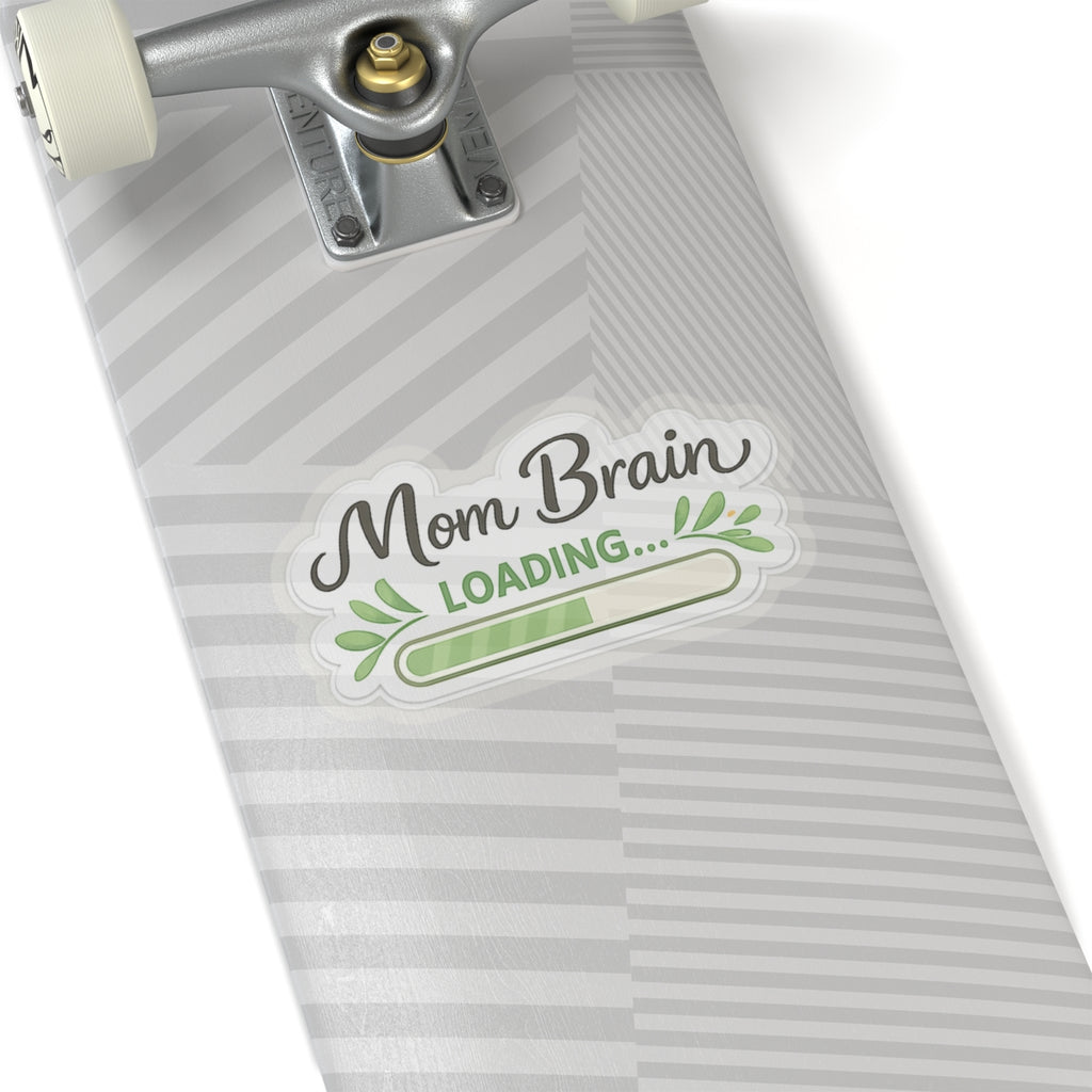 Mom Brain Loading sticker | Kiss-Cut Sticker