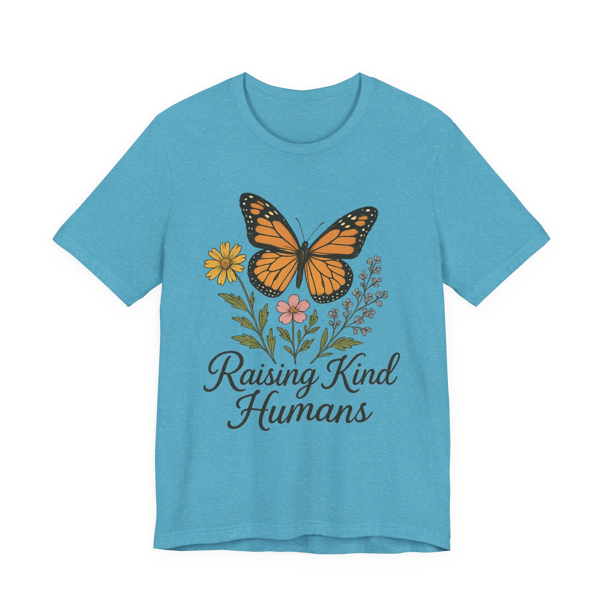Cute Butterfly Mom T-Shirt — Mother's Day Floral Mom Tee