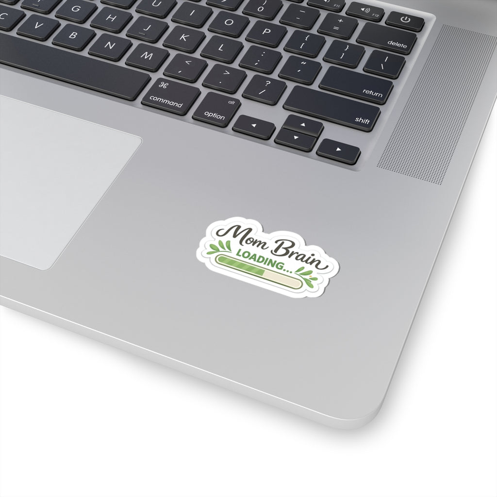 Mom Brain Loading sticker | Kiss-Cut Sticker