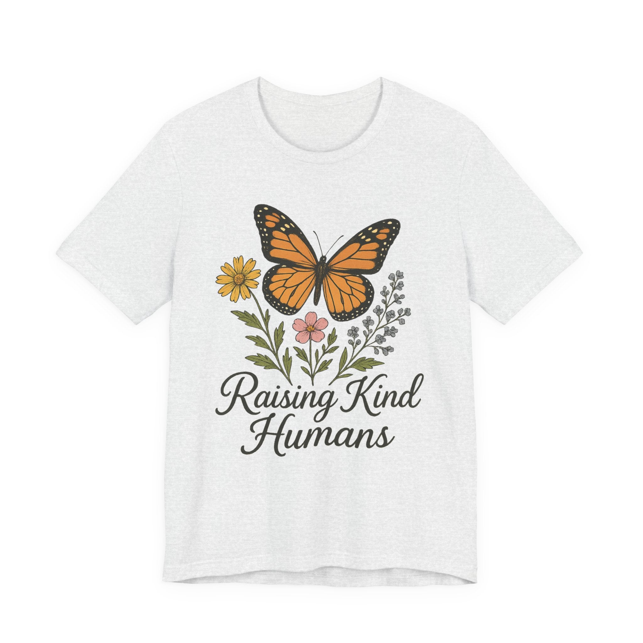 Cute Butterfly Mom T-Shirt — Mother's Day Floral Mom Tee
