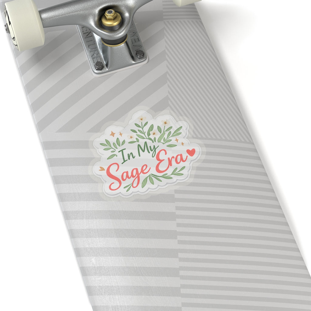 "In My Sage Circle Era" Stickers | Aesthetic Phrase Sticker, Planner Decal