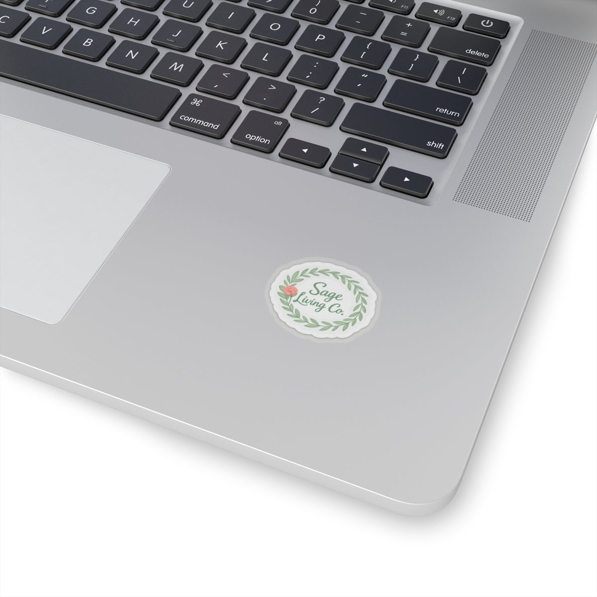 Sage Circle Stickers | Kiss-Cut Vinyl Sticker Sheet