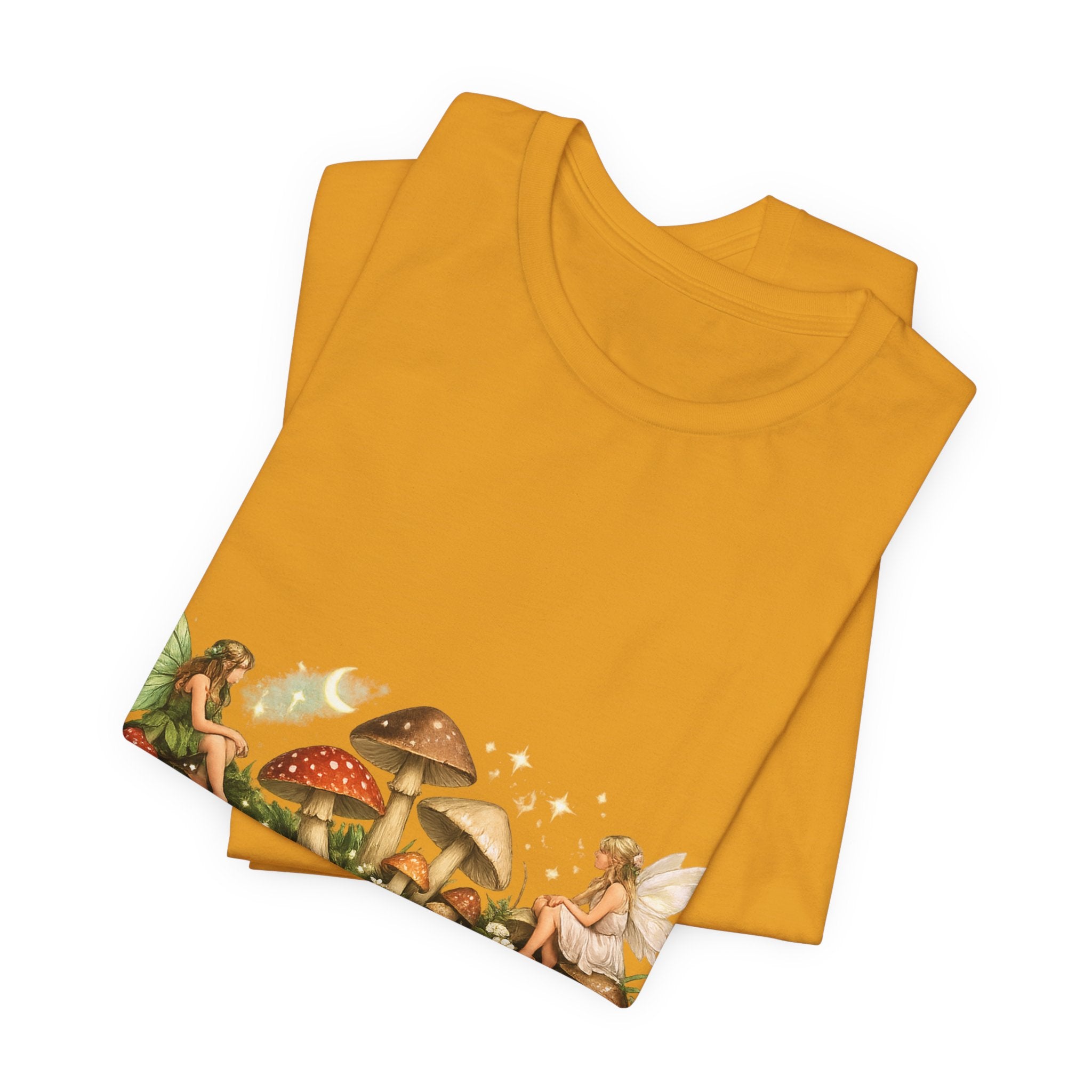 Mushroom Fairy Garden Tee | Sage Living Co. forest floral illustration
