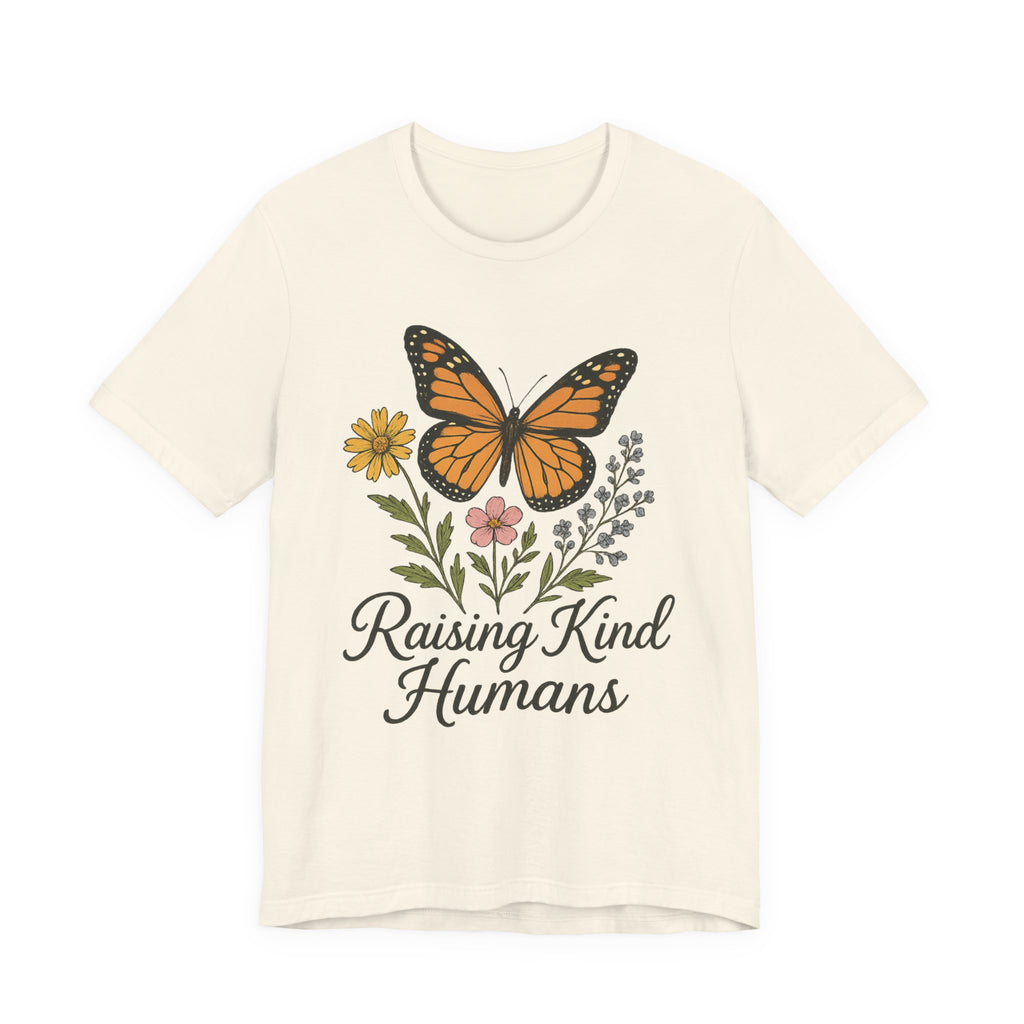 Cute Butterfly Mom T-Shirt — Mother's Day Floral Mom Tee