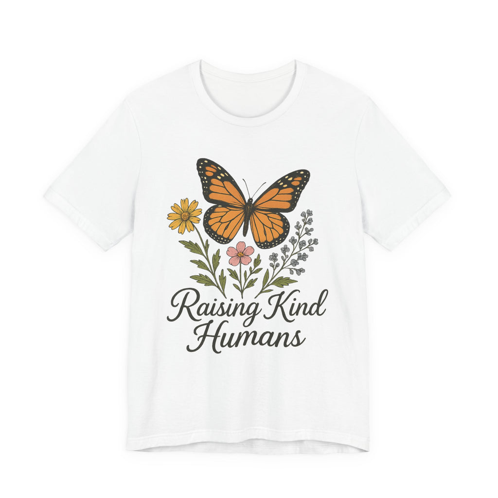 Cute Butterfly Mom T-Shirt — Mother's Day Floral Mom Tee