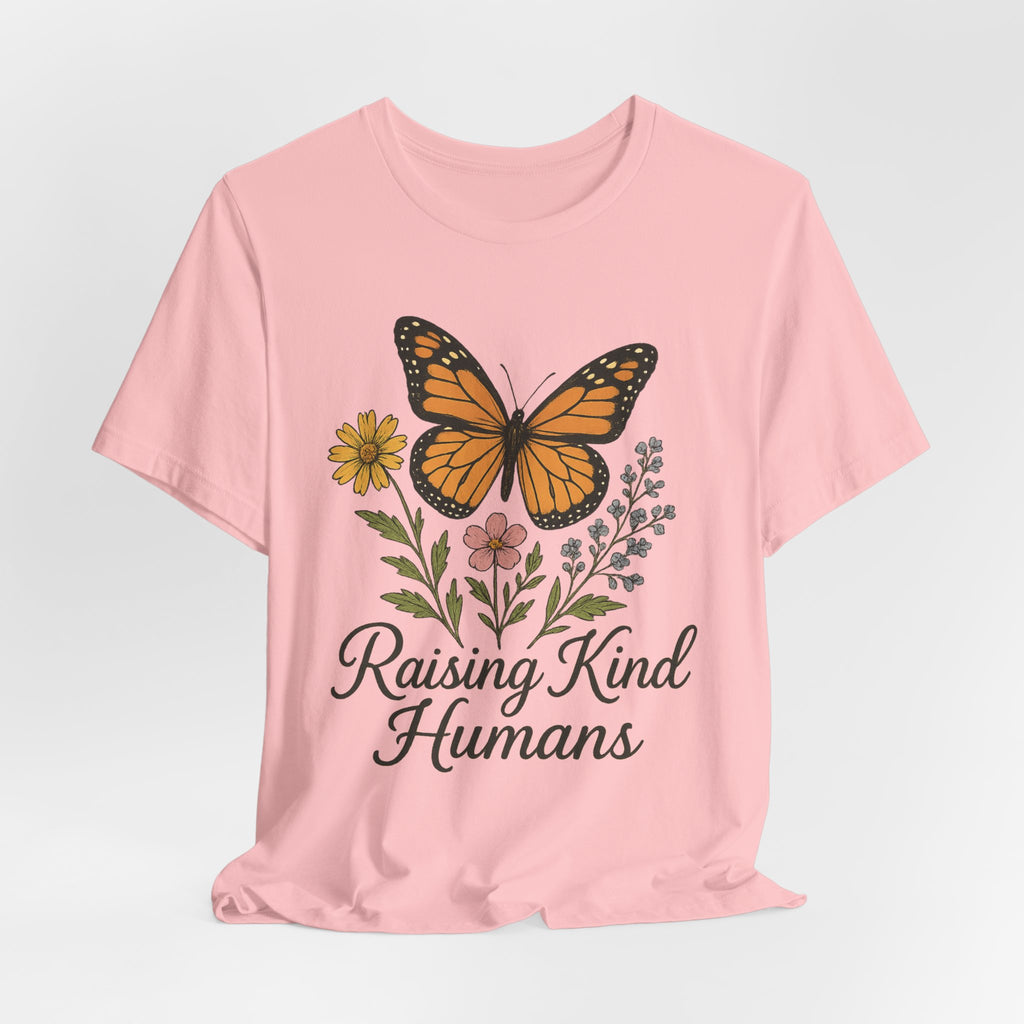 Cute Butterfly Mom T-Shirt — Mother's Day Floral Mom Tee