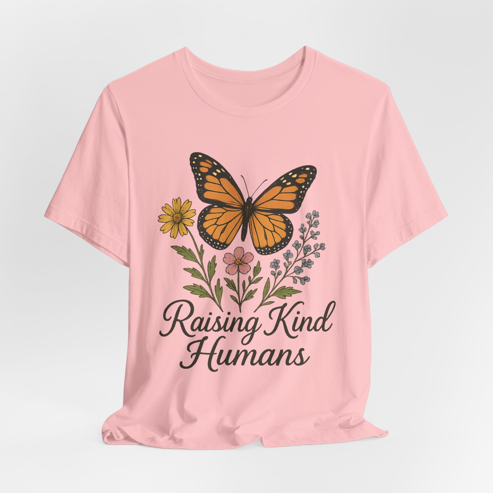 Cute Butterfly Mom T-Shirt — Mother's Day Floral Mom Tee