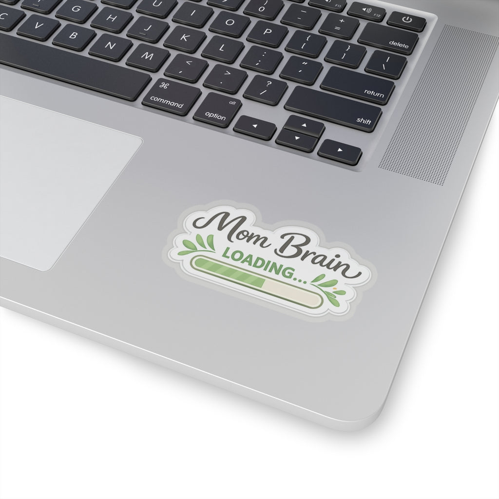 Mom Brain Loading sticker | Kiss-Cut Sticker