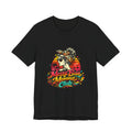 Messy Bun Momma Club Tee | Retro Sunset Mom Hair Graphic