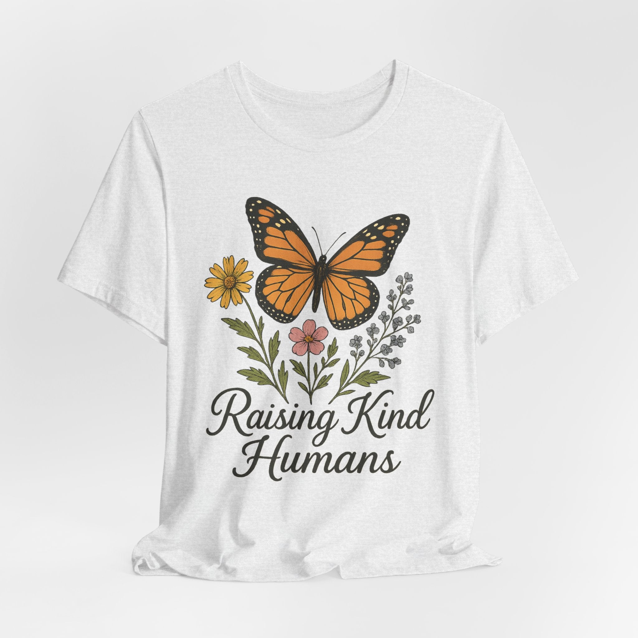 Cute Butterfly Mom T-Shirt — Mother's Day Floral Mom Tee