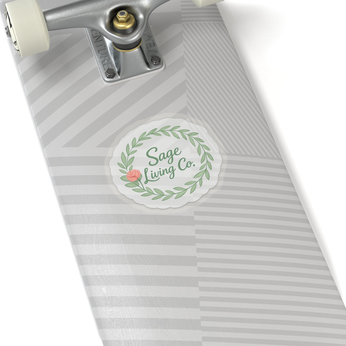 Sage Circle Stickers | Kiss-Cut Vinyl Sticker Sheet