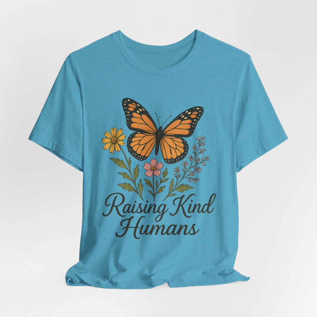 Cute Butterfly Mom T-Shirt — Mother's Day Floral Mom Tee