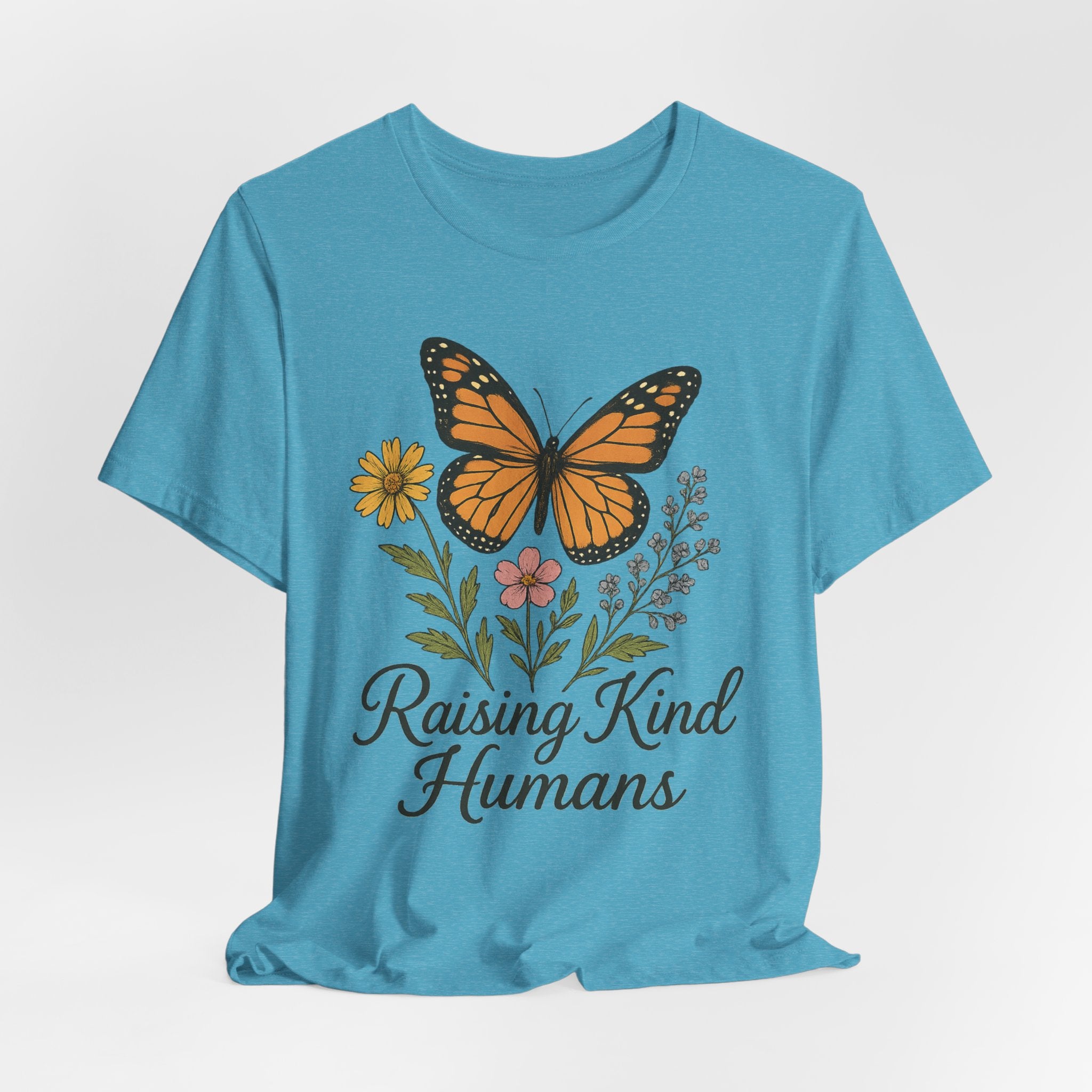 Cute Butterfly Mom T-Shirt — Mother's Day Floral Mom Tee