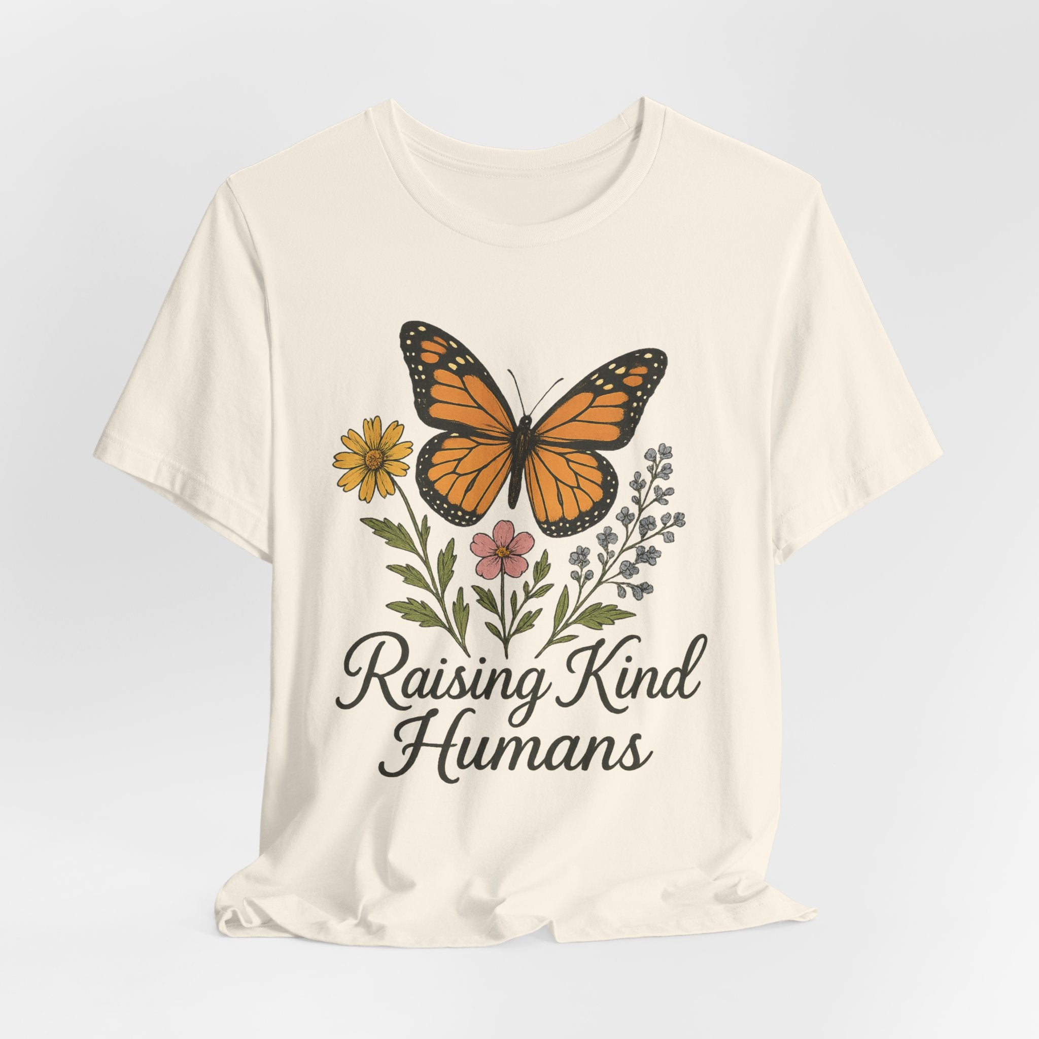 Cute Butterfly Mom T-Shirt — Mother's Day Floral Mom Tee