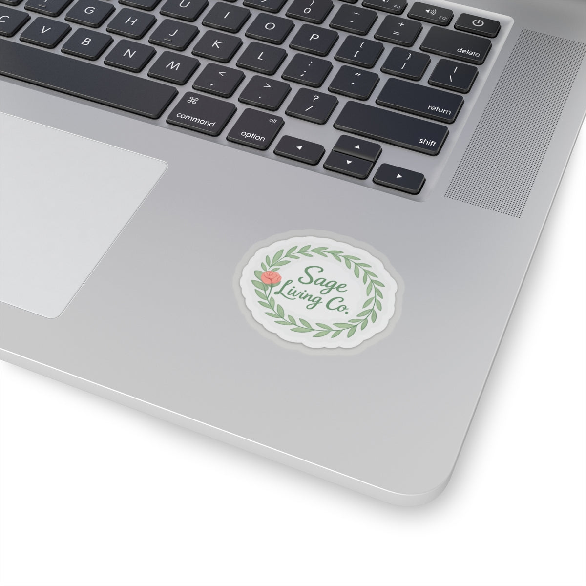 Sage Circle Stickers | Kiss-Cut Vinyl Sticker Sheet