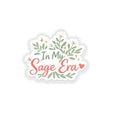 "In My Sage Circle Era" Stickers | Aesthetic Phrase Sticker, Planner Decal
