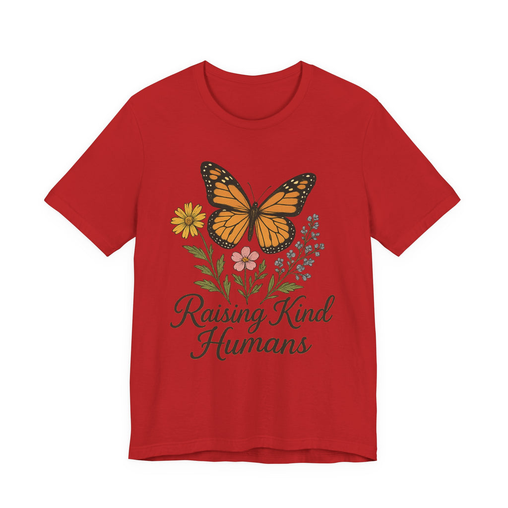 Cute Butterfly Mom T-Shirt — Mother's Day Floral Mom Tee