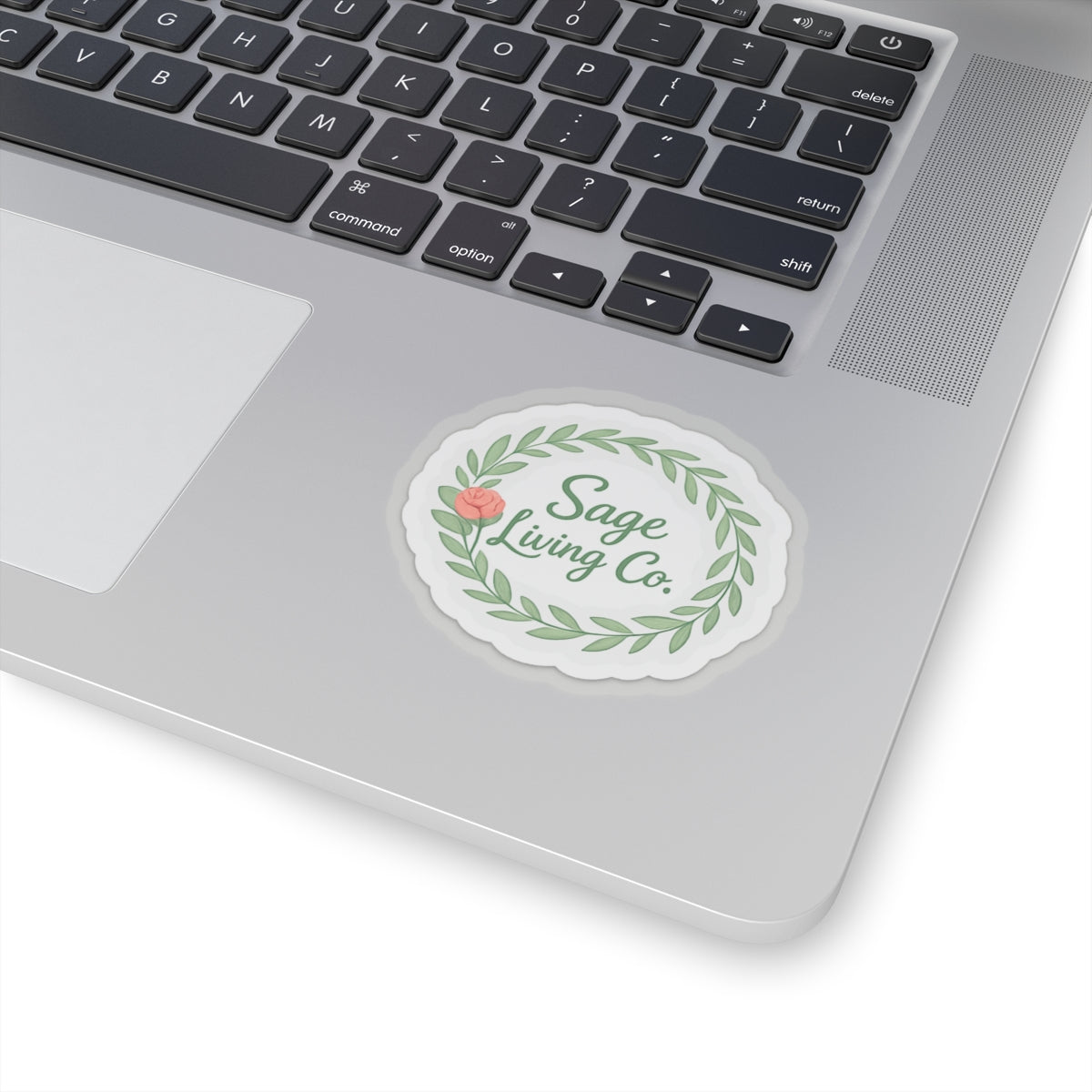 Sage Circle Stickers | Kiss-Cut Vinyl Sticker Sheet