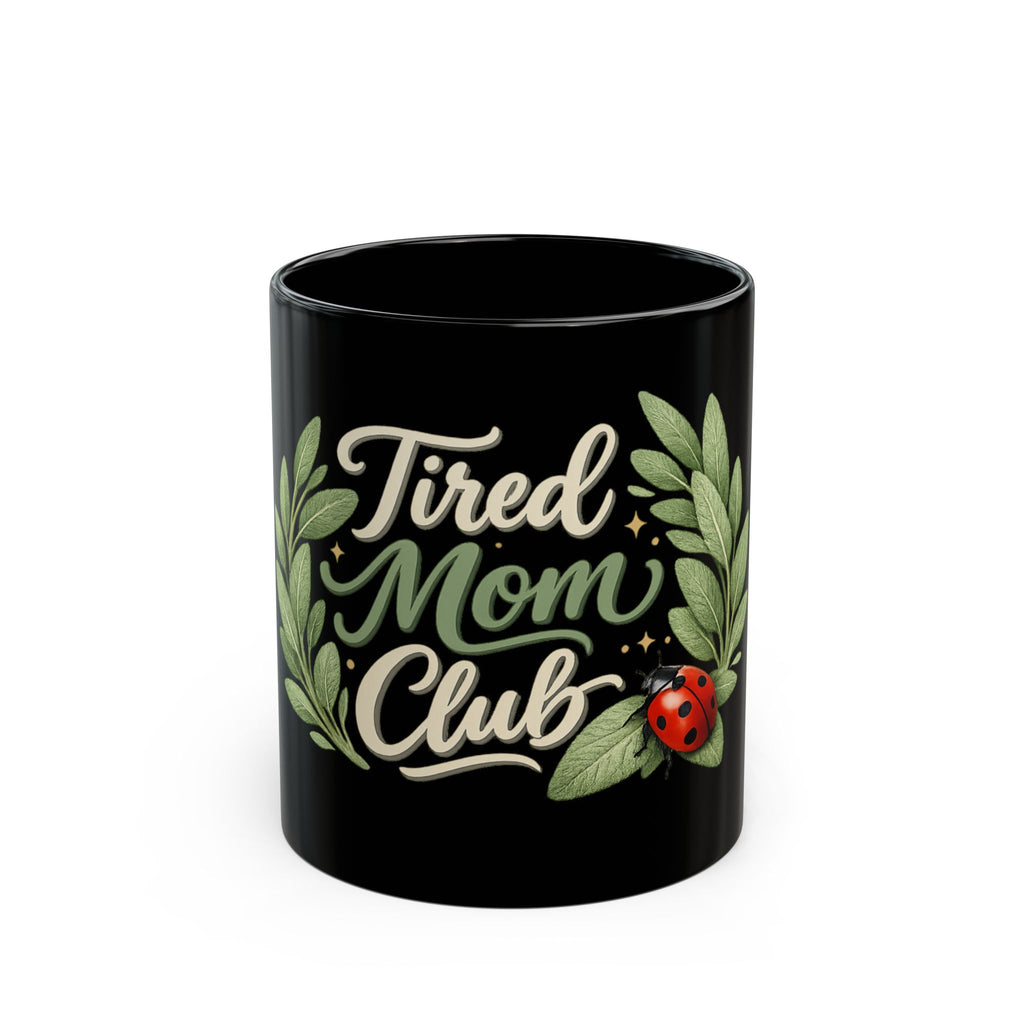 Tiered Mom Clue Coffee Mug — Funny Mom Coffee Cup (11oz, 15oz)